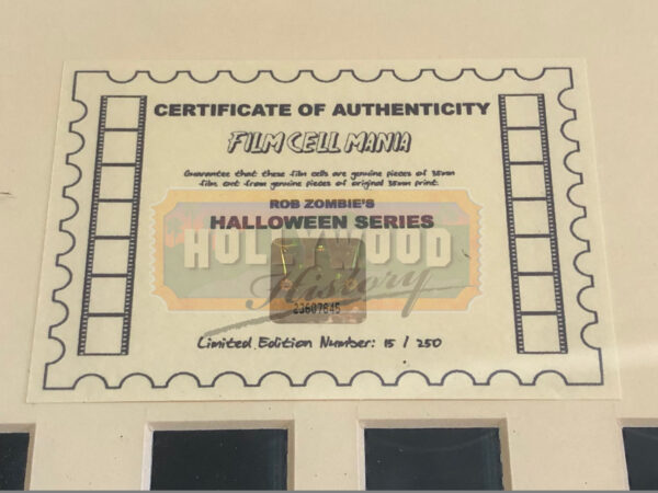 Rob Zombie Halloween Series 35mm Film Cells 1 01