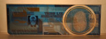 ark boarding pass (blue)