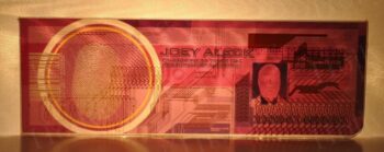 ark boarding pass (red)