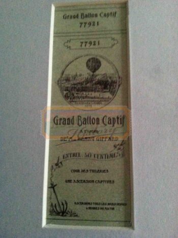 balloon flight ticket