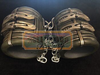sieg’s (kane hodder) gauntlet handcuffs and chains