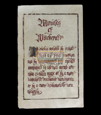 Page From The Book Of Spells