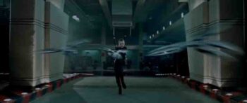 afterlife alice (milla jovovich) throwing star