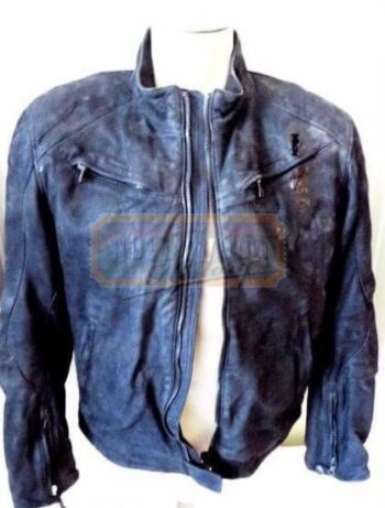 ajax’s (ed skrein) leather jacket