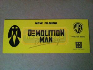 Demolition Man<br><br>Demolition Man Parking Pass