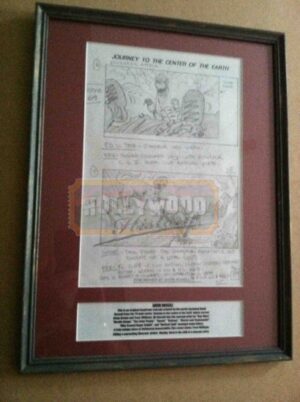 Journey to the Center of the Earth (TV)<br><br>Treat Williams Killing a Dinosaur Concept Art