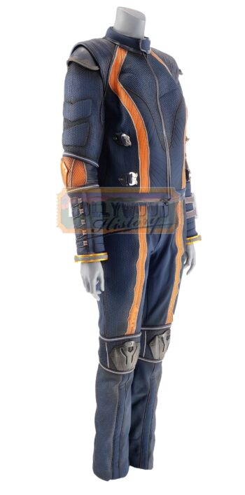 penny robinson’s (mina sundwall) spacesuit, wrist communicator and stunt backpack