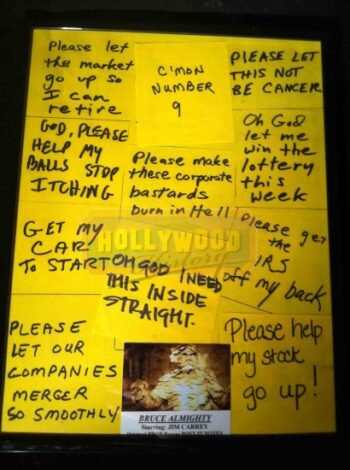 prayer “post it” notes