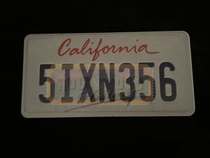 Happytime Murders, The<br><br> Tommy's Metal Chrysler License Plate for Explosion