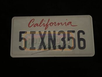 tommy’s metal chrysler license plate for explosion