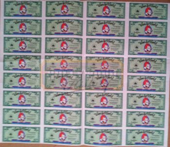 floyd wonder world $20 sheet
