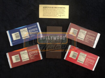 golden ticket and wonka bars