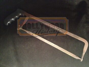 hacksaw, tape recorder, and play me tape