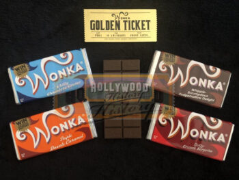 golden ticket and wonka bars