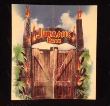 jurassic park visitors brochure