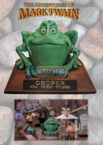 groper the frog puppet