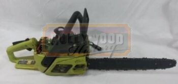 leatherface autographed green chainsaw