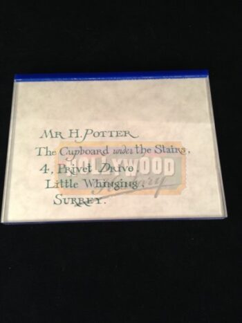 hogwarts invitation envelope