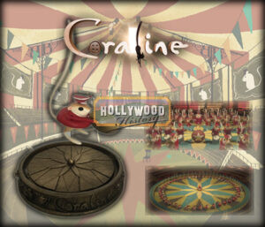 Circus Mouse Puppet with Symbols