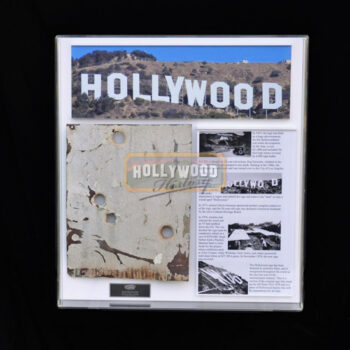 piece of hollywood sign