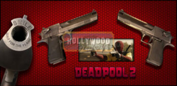 deadpool's (ryan reynolds) twin iwi desert eagle mark xix pistols