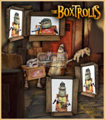 Fish And Shoe Boxtroll Puppet Faces