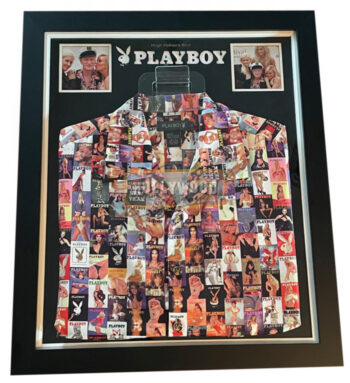 hugh hefner's playboy covers shirt