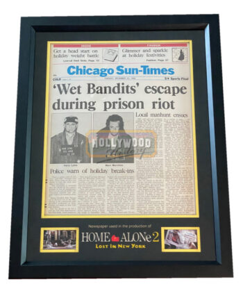 "wet bandits escape during prison riot" newspaper