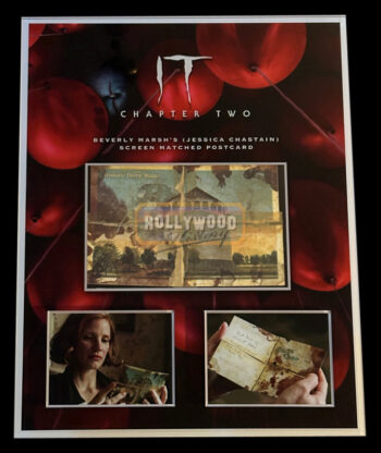 bev's (jessica chastain) postcard