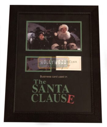 santa's business card