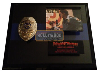 warner bros. studios security officer badge