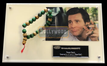 bruce nolan's (jim carrey) lucky prayer beads