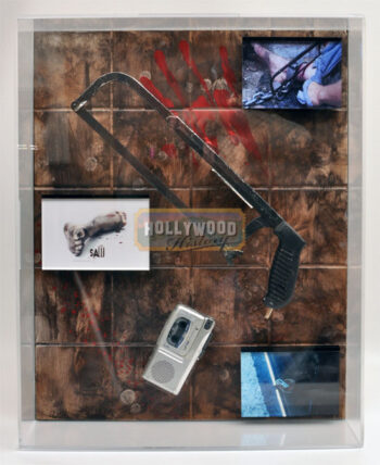 special effects hero hacksaw and tape recorder