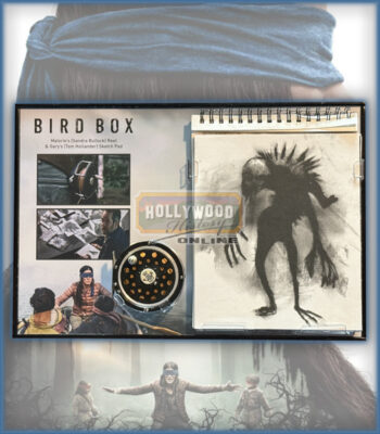 Malorie’s (Sandra Bullock) Reel And Gary’s (Tom Hollander) Sketch Pad