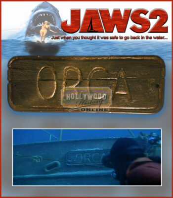 "orca" Ship Nameplate