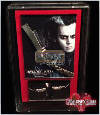 Sweeney Todd’s (Johnny Depp) Straight Razor