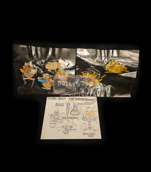 Smurfs, The (1980)<br><br>Smurfs Animation Cels and Schematic