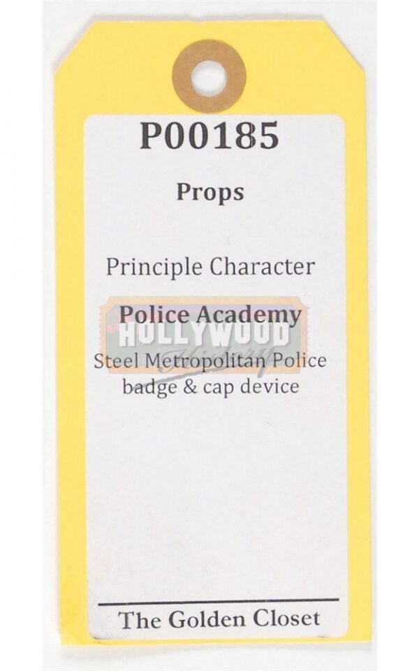 Police Academy Hat Badge