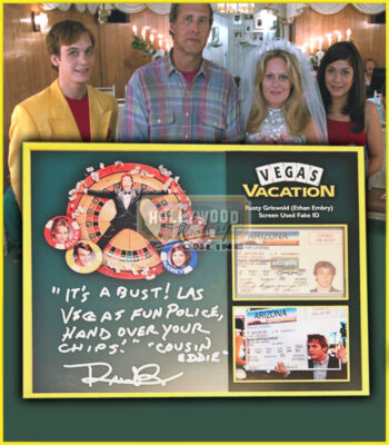 Rusty Griswold's (Ethan Embry) "nick Papagiorgio" Fake Id