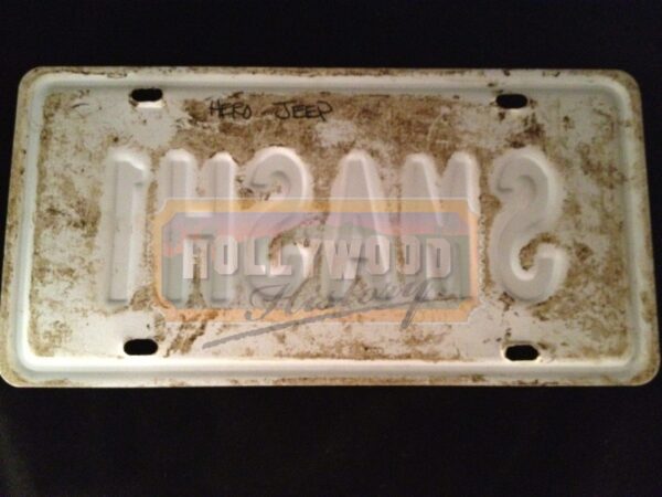 Smash1 License Plate (Clean Version)