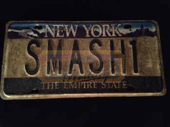 Smash1 License Plate (Dirty Version)