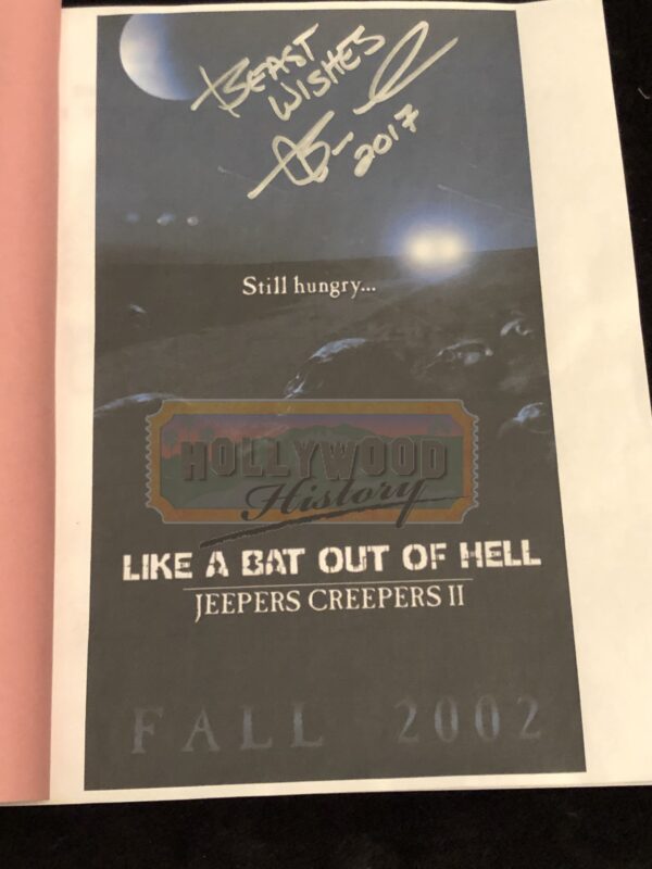 Signed Script (Brian Penikas)