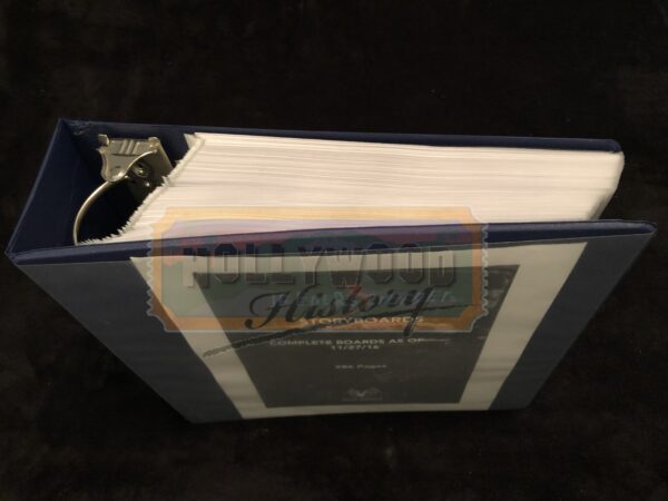 Signed Script And Story Boards (Brian Penikas)