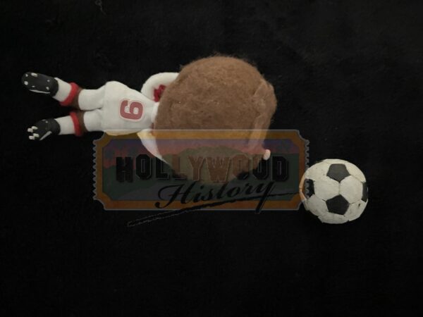 Mungo In Uniform With Soccer Ball