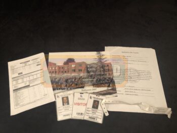 Paperwork Id Badges And Bracelet 2