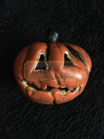 Pumpkin Head With Long Skinny Stem