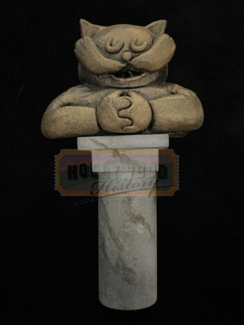 The Boss' Gold Bust Statue